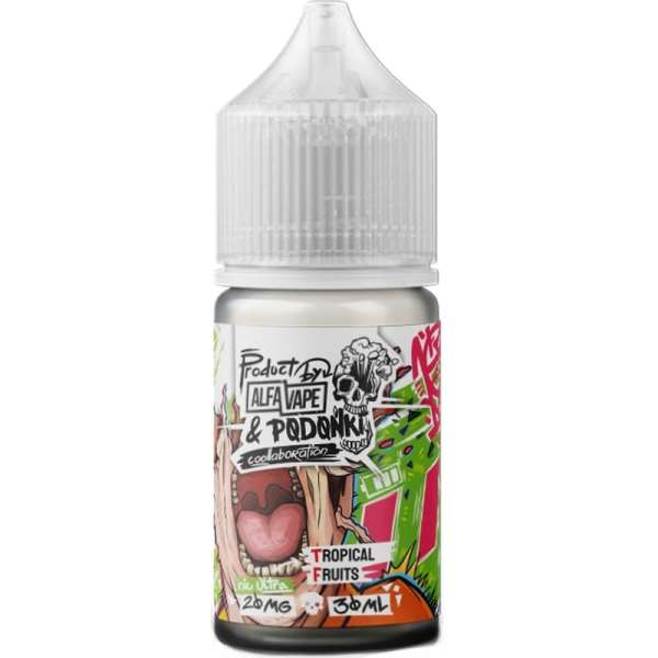 Жидкость PODONKi ALFA ICE Тропические фрукты nic Ultra 20mg, 30ml