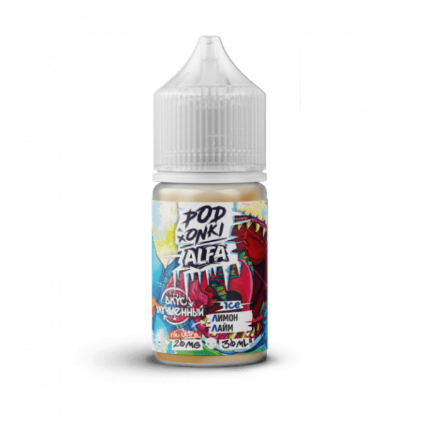 Жидкость PODONKi ALFA ICE Гранатовый смузи nic Ultra 20mg, 30ml