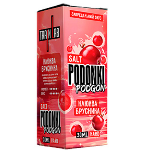 Жидкость PODONKI Podgon 5 Клюква брусника Hard