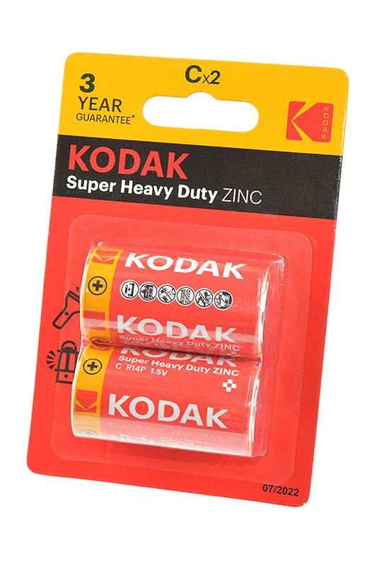 Батарейка Kodak R14 BL 2 Heavy Duty ЗА УПАКОВКУ