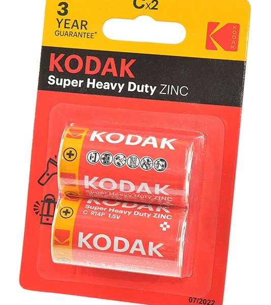 Батарейка Kodak R14 BL 2 Heavy Duty ЗА УПАКОВКУ