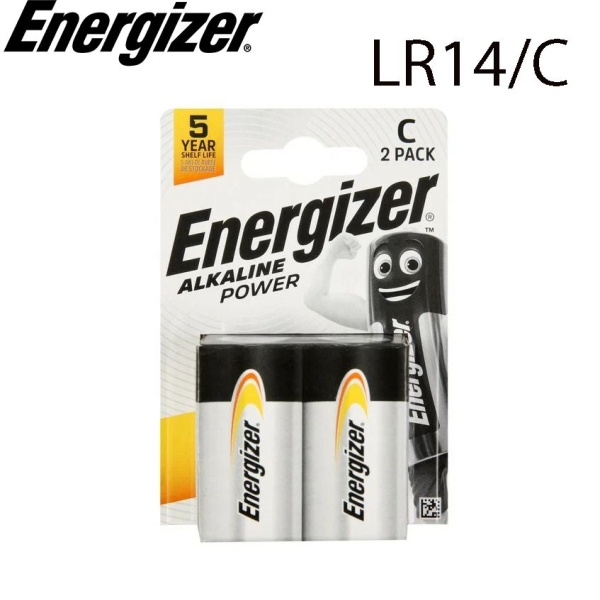 Батарейка Energizer LR14 BL 2 Alkaline POWER ЗА УПАКОВКУ