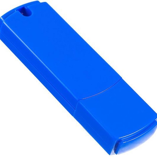 Флэш диск 64 GB USB 2.0 Perfeo C05 Blue с колпачком