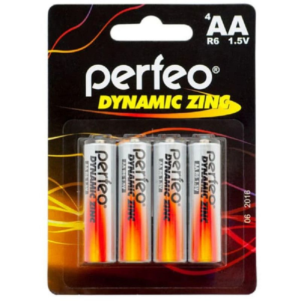 Батарейка Perfeo R3 BL 4 Dynamic Zinc NEW ( PF-3645) ЗА УПАКОВКУ