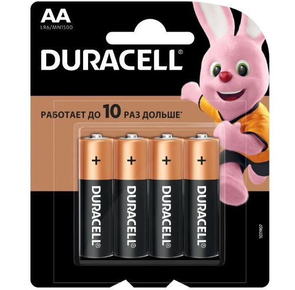 Батарейка Duracell LR3 BL 4 (CHINA) ЗА УПАКОВКУ