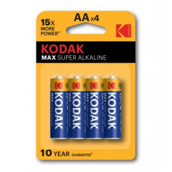 Батарейка Kodak LR6 BL 4 Max ЗА УПАКОВКУ