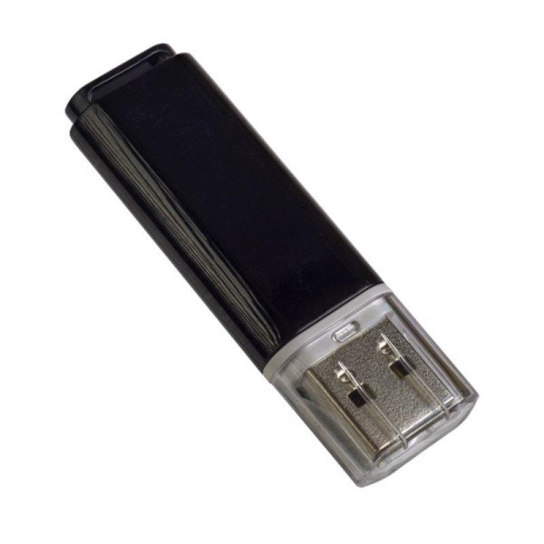 Флэш диск 8 GB USB 2.0 Perfeo C03 Black с колпачком