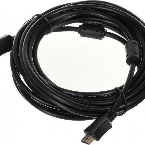 Кабель HDMI-HDMI Defender длина 5м, ver. 2.0 пакет черный 08-87339