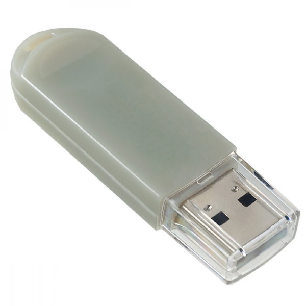 Флэш диск 64 GB USB 2.0 Perfeo C04 White с колпачком
