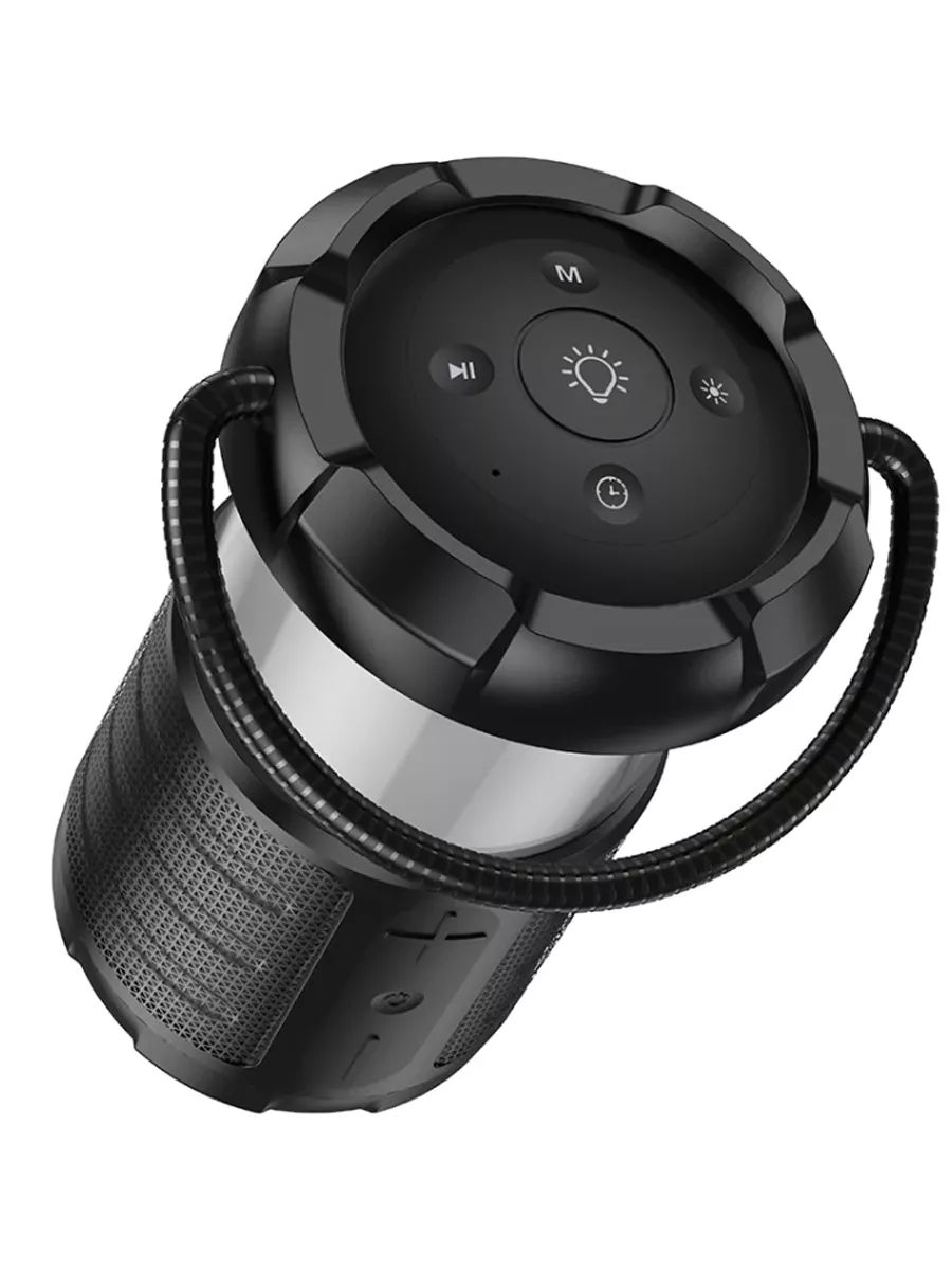 Акустическая система mini MP3 Borofone BP19 Travel 15Вт Bluetooth 5.3, MP3, microSD, USB, AUX,черный