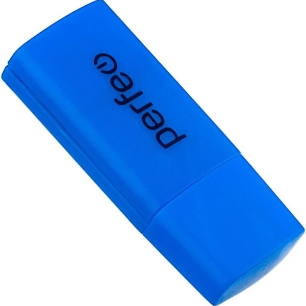 Флэш диск 8 GB USB 2.0 Perfeo C05 Blue с колпачком